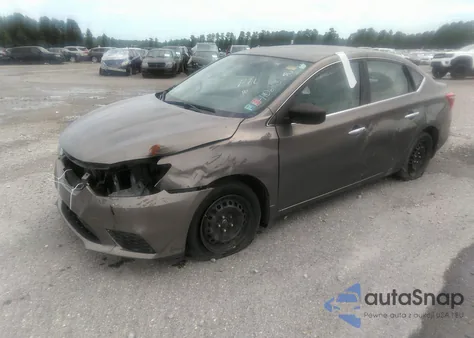 2016 Nissan Sentra Sv z USA, uszkodzony, nr VIN 3N1AB7APXGL669914